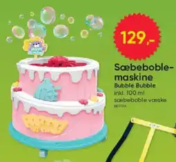 BigDollar Sæbeboble- maskine tilbud