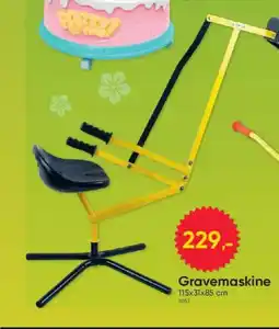 BigDollar Gravemaskine tilbud