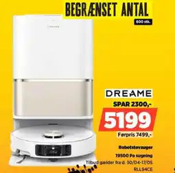 Power DREAME Robotstøvsuger RLL94CE tilbud