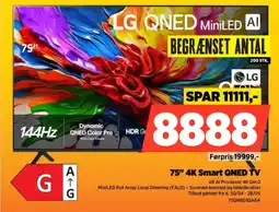 Power LG 75" 4K Smart QNED TV 75QNED92A6A tilbud