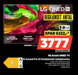 Power LG 4K Smart QNED TV 55QNED81A6A tilbud