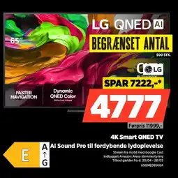 Power LG 4K Smart QNED TV 65QNED81A6A tilbud