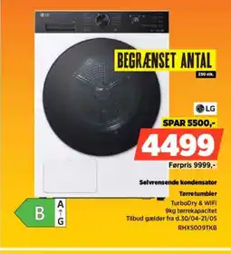 Power LG Tørretumbler RHX5009TKB tilbud