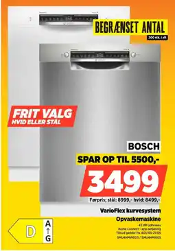 Power BOSCH Opvaskemaskine SMU4HMWOOS/SMU4HMI0OS tilbud
