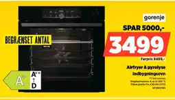 Power Gorenje Indbygningsovn BPS9657BG tilbud