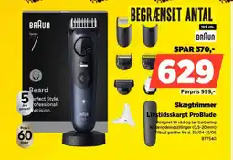 Power BRAUN Skægtrimmer BT7540 tilbud