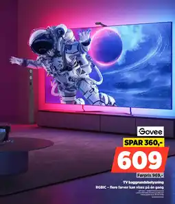Power Govee TV baggrundsbelysning GOVENVIT25565 tilbud