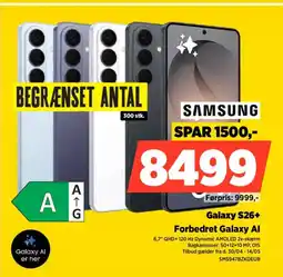 Power SAMSUNG Galaxy S26+ SMS947BZKDEUB tilbud