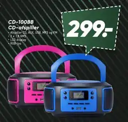 Bilka CD-100BB CD-afspiller tilbud