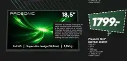 Bilka Prosonic 18,5” bærbar skærm tilbud