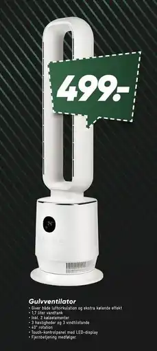 Bilka Gulvventilator tilbud