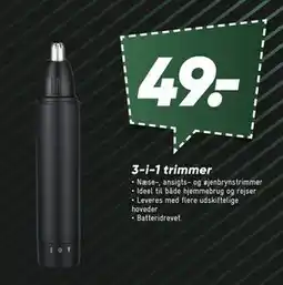 Bilka 3-i-1 trimmer tilbud