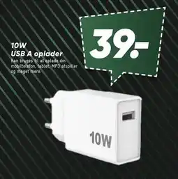Bilka 10W USB A oplader tilbud