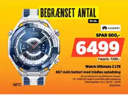 Power HUAWEI Watch Ultimate 2 LTE 55020GAY tilbud