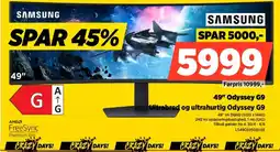 Power SAMSUNG 49" Odyssey G9 LS49CG950EUXE tilbud
