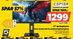 Power CEPTER 27" gamingskærm C27ULTRAHAS tilbud