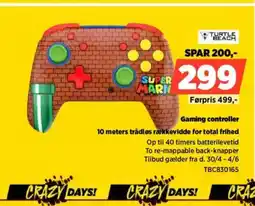 Power Gaming controller TBC830165 tilbud