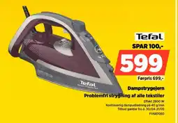 Power Tefal Dampstrygejern FV6870E0 tilbud