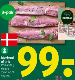 Coop 365 Mørbrad af gris tilbud