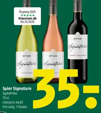 Coop 365 Spier Signature tilbud