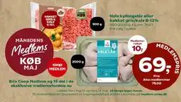 Coop 365 Hele kyllingelår eller hakket gris/kalv 8-12% tilbud