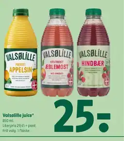Coop 365 Valsølille juice tilbud