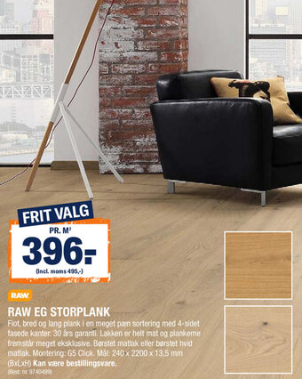 Raw Eg Storplank