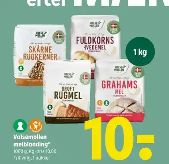Coop 365 Valsemøllen melblanding tilbud
