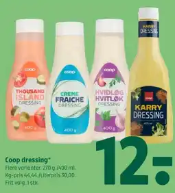 Coop 365 Coop dressing tilbud