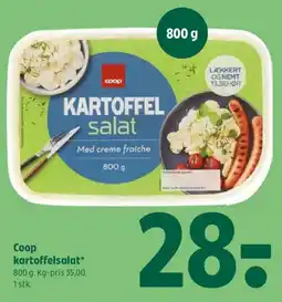 Coop 365 Coop kartoffelsalat tilbud