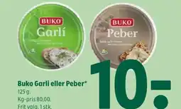 Coop 365 Buko Garli eller Peber tilbud