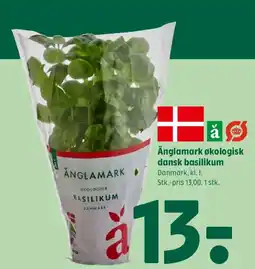 Coop 365 Änglamark økologisk dansk basilikum tilbud