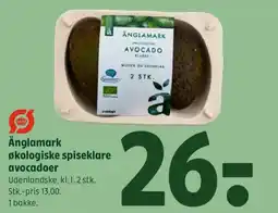 Coop 365 Änglamark økologiske spiseklare avocadoer tilbud