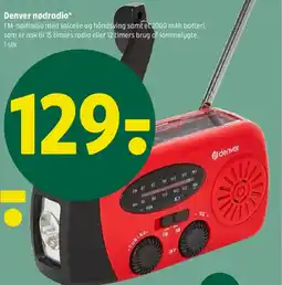Coop 365 Denver nødradio tilbud