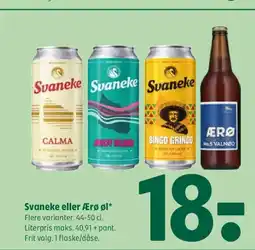 Coop 365 Svaneke eller Ærø øl tilbud