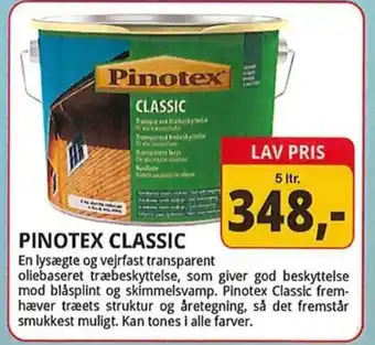Farveland Pinotex classic tilbud