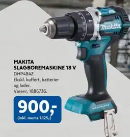 Davidsen Makita slagboremaskine 18 v tilbud