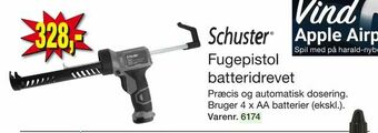 Harald Nyborg Fugepistol batteridrevet tilbud