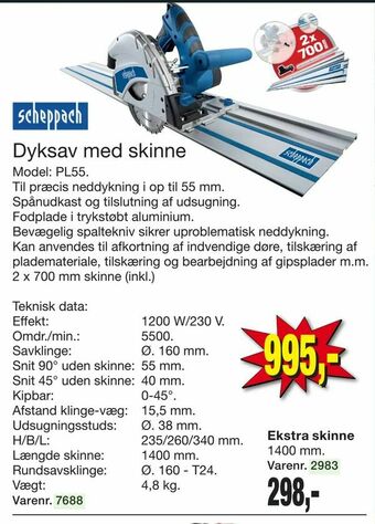 Harald Nyborg Dyksav med skinne tilbud