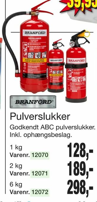 Harald Nyborg Pulverslukker tilbud