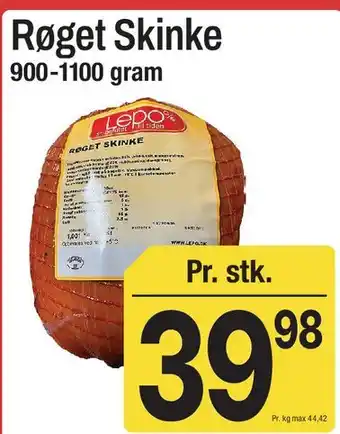 ABC Lavpris Røget Skinke tilbud