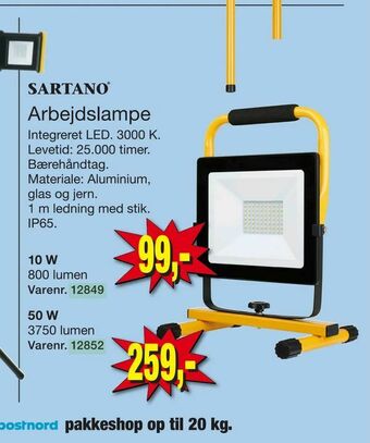 Harald Nyborg Arbejdslampe tilbud