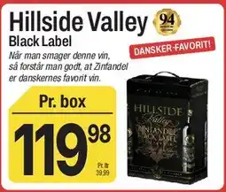 ABC Lavpris Hillside Valley Black Label tilbud