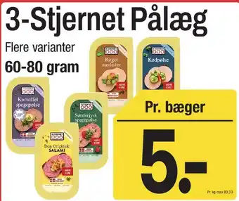 ABC Lavpris 3-Stjernet Pålæg tilbud