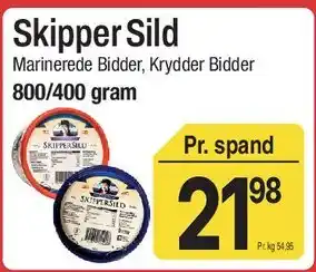 ABC Lavpris Skipper Sild tilbud