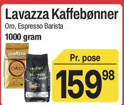 ABC Lavpris Lavazza Kaffebønner tilbud