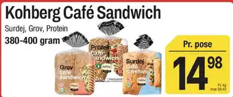 ABC Lavpris Kohberg Café Sandwich tilbud