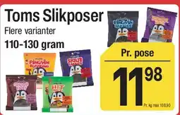 ABC Lavpris Toms Slikposer tilbud
