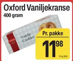 ABC Lavpris Oxford Vaniljekranse tilbud
