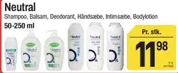 ABC Lavpris Neutral - shampoo & pleje tilbud
